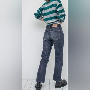 Vintage LEVI'S dark blue jeans kickflare